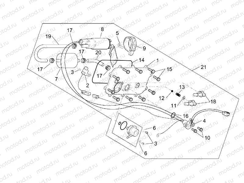Fuel pump cpl.