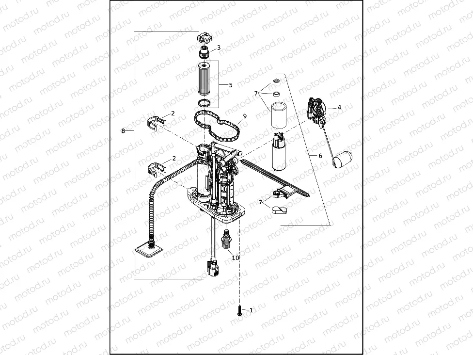 FUEL PUMP - FLFBS, FLHCS, FLSB, FXLRS, FXLRST, FXRST
