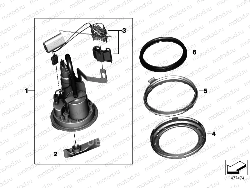 FUEL PUMP / FLOAT SENSOR 2