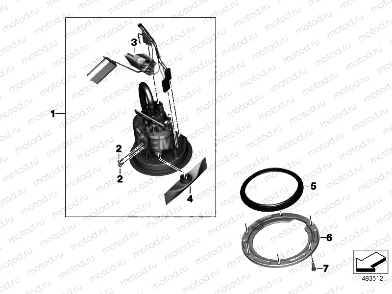 FUEL PUMP / FLOAT SENSOR