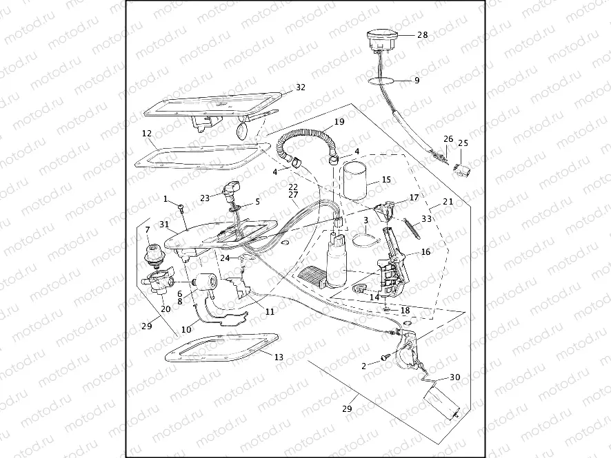 FUEL PUMP - FUEL INJECTED
