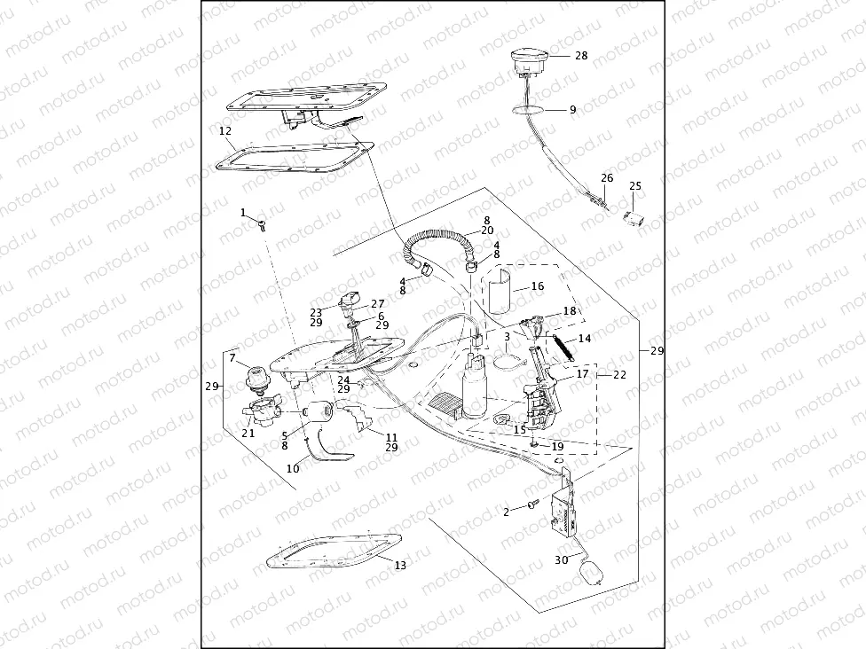 FUEL PUMP - FUEL INJECTED
