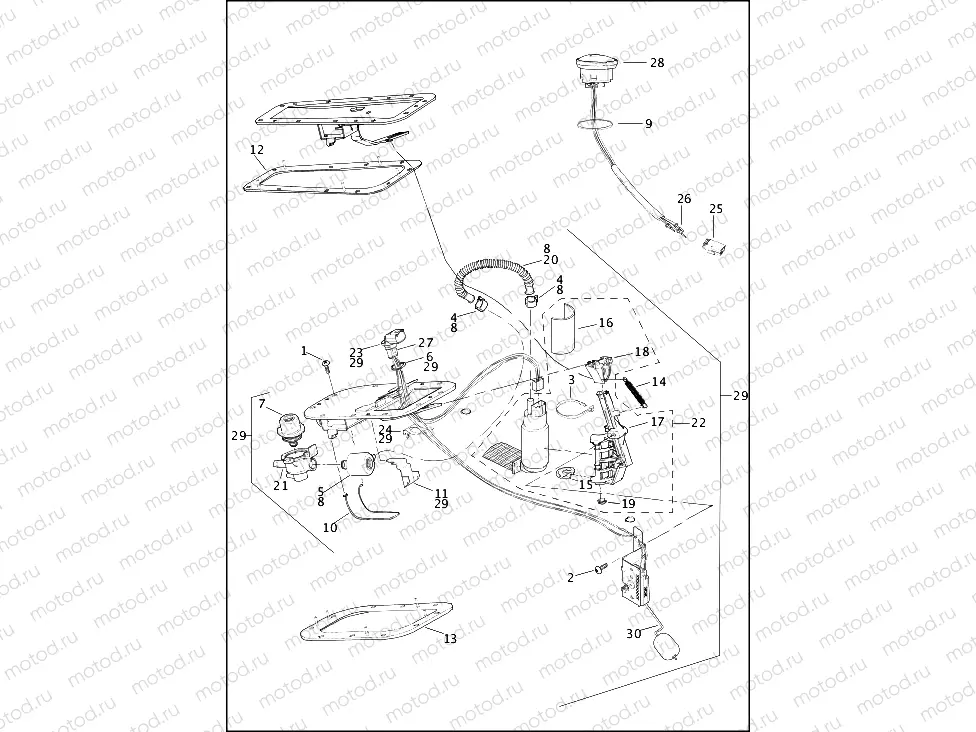 FUEL PUMP - FUEL INJECTED
