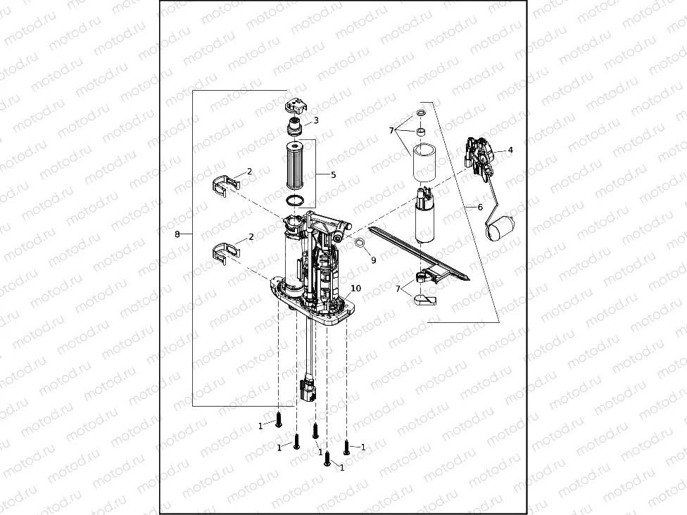 FUEL PUMP - FXBB, FXBR, FXBRS, FXFB, FXFBS