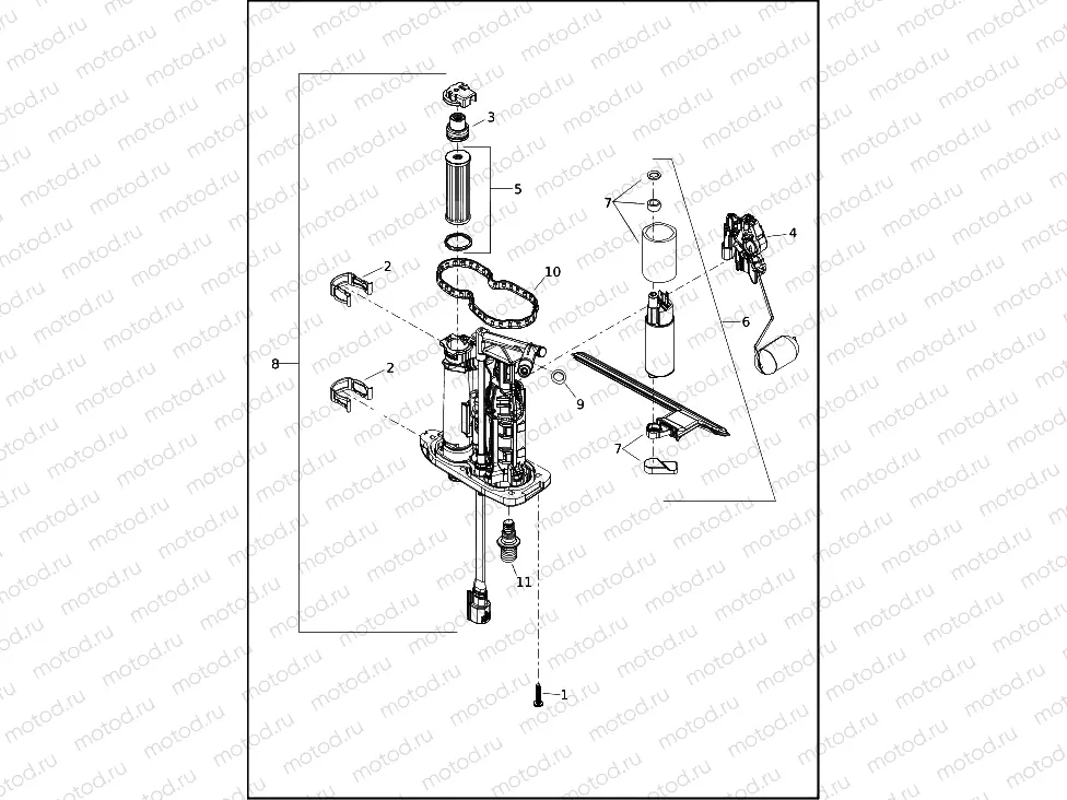 FUEL PUMP - FXBBS, FXBRS, FXFBS, FXST