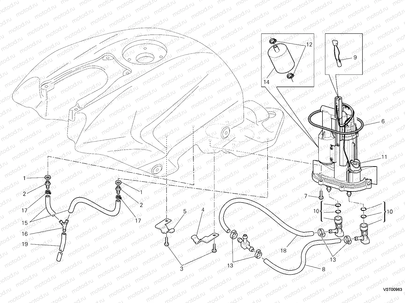 FUEL PUMP [MOD:F848;XST:AUS,EUR,FRA,JAP]