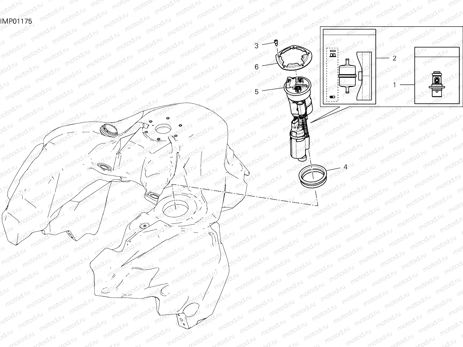 FUEL PUMP [MOD:MS1260E]