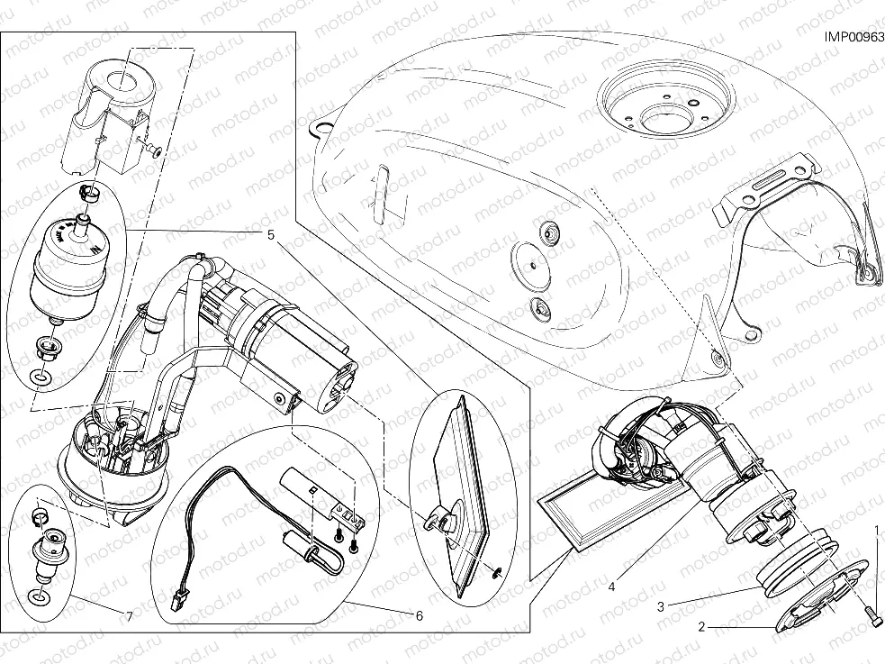 FUEL PUMP [MOD:SCR800DS]