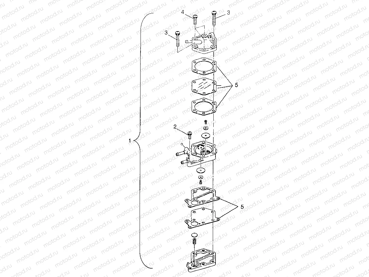 FUEL PUMP  SPORTSMAN 500 W97CH50A (4939993999E002) | FUEL PUMP  SPORTSMAN 500 W97CH50A (4939993999E002)