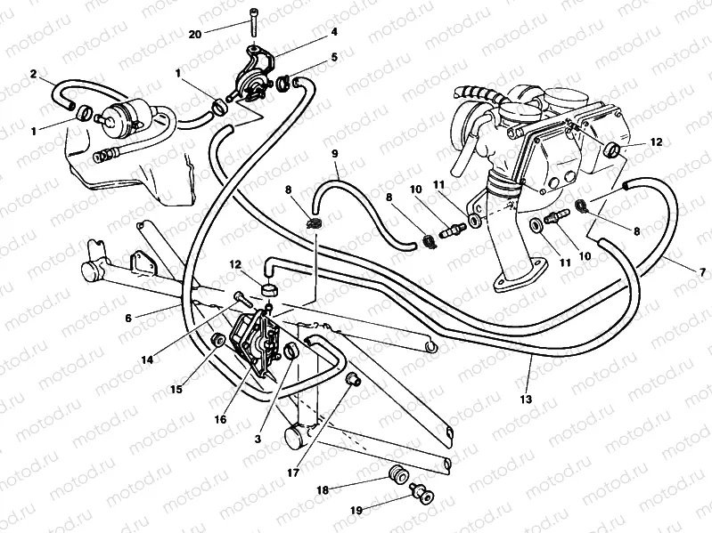 FUEL PUMP » TANK/SEAT