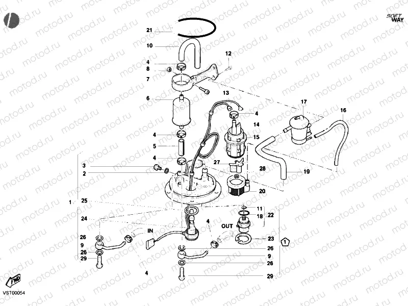 FUEL PUMP » TANK/SEAT