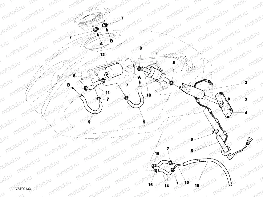 FUEL PUMP » TANK/SEAT