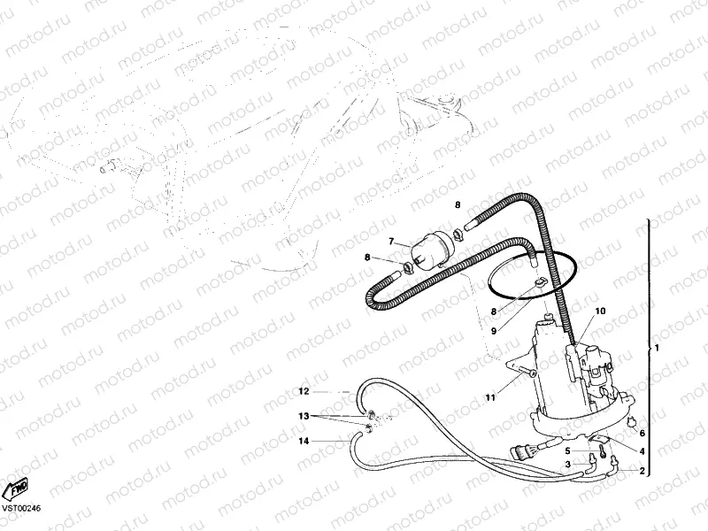 FUEL PUMP » TANK/SEAT
