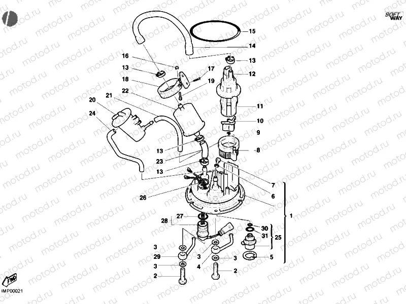 FUEL PUMP » TANK/SEAT