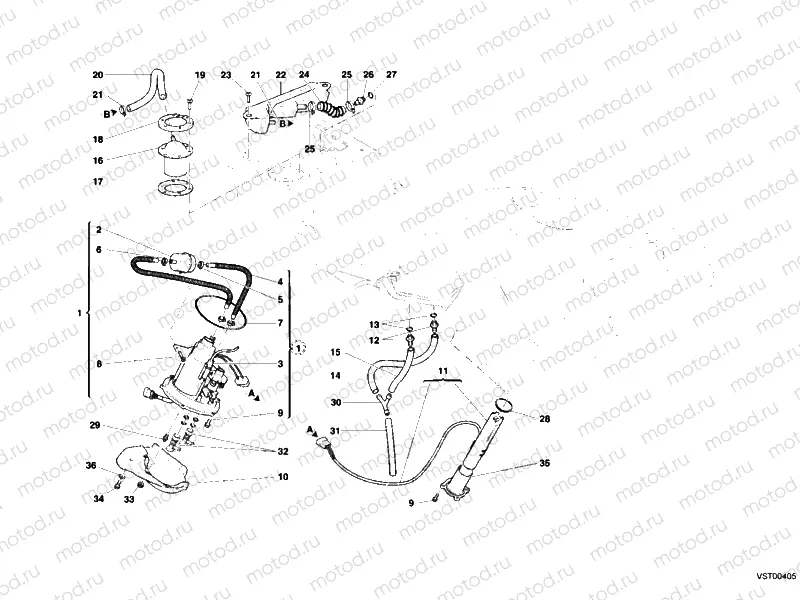 FUEL PUMP » TANK/SEAT
