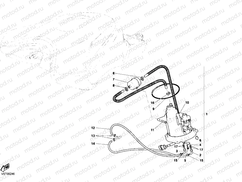 FUEL PUMP » TANK/SEAT