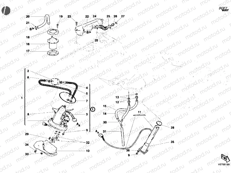 FUEL PUMP » TANK/SEAT
