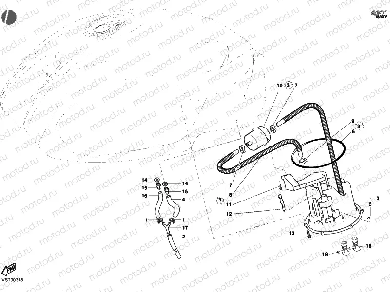 FUEL PUMP » TANK/SEAT