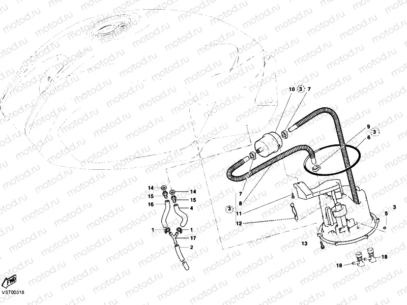 FUEL PUMP » TANK/SEAT