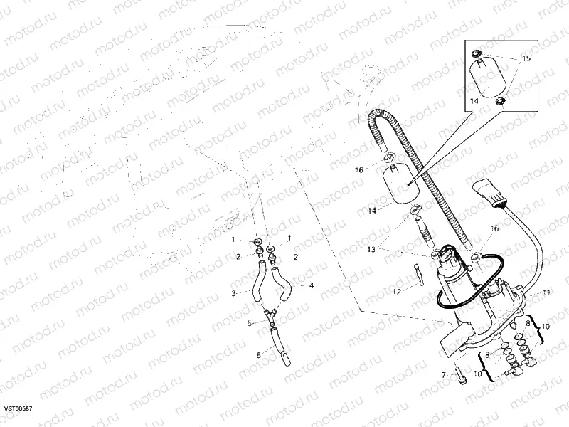FUEL PUMP » TANK/SEAT