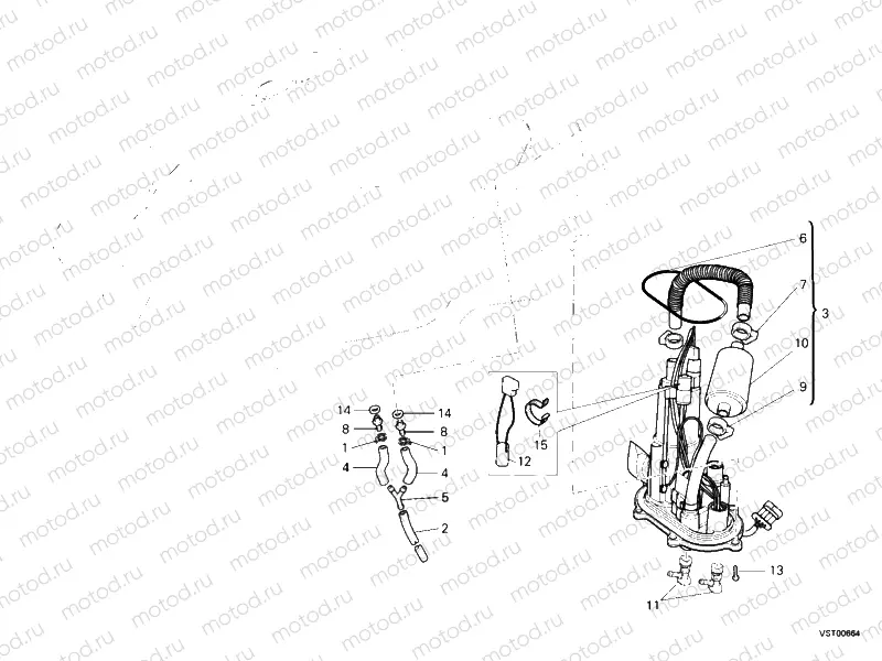 FUEL PUMP » TANK/SEAT