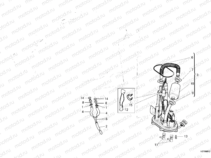 FUEL PUMP » TANK/SEAT