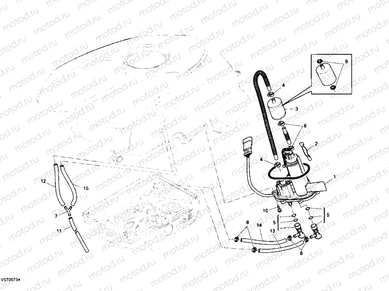 FUEL PUMP » TANK/SEAT