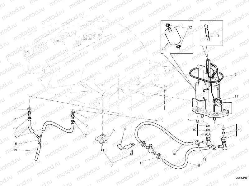 FUEL PUMP » TANK/SEAT