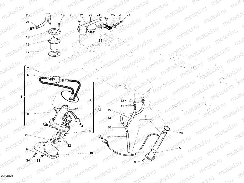 FUEL PUMP » TANK/SEAT