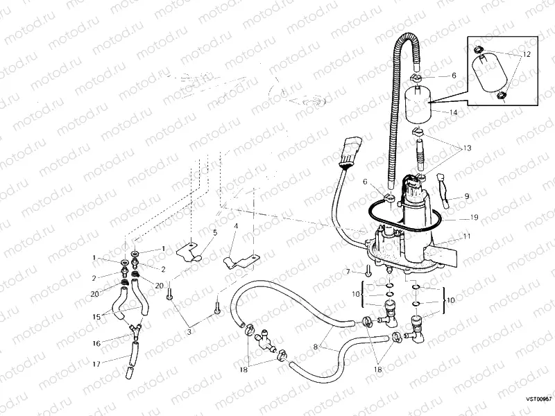 FUEL PUMP » TANK/SEAT