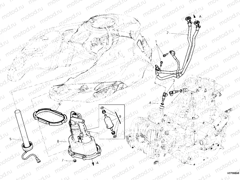 FUEL PUMP » TANK/SEAT