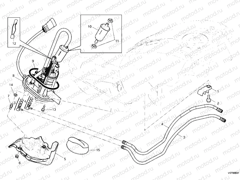 FUEL PUMP » TANK/SEAT