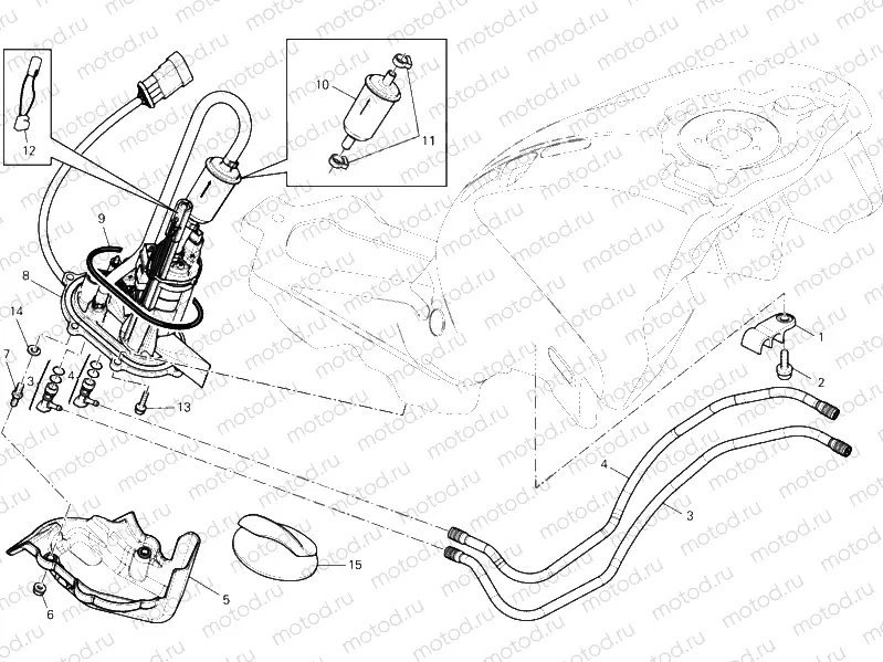 FUEL PUMP » TANK/SEAT
