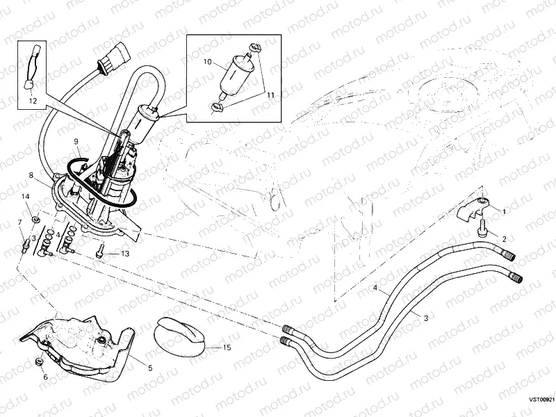 FUEL PUMP » TANK/SEAT