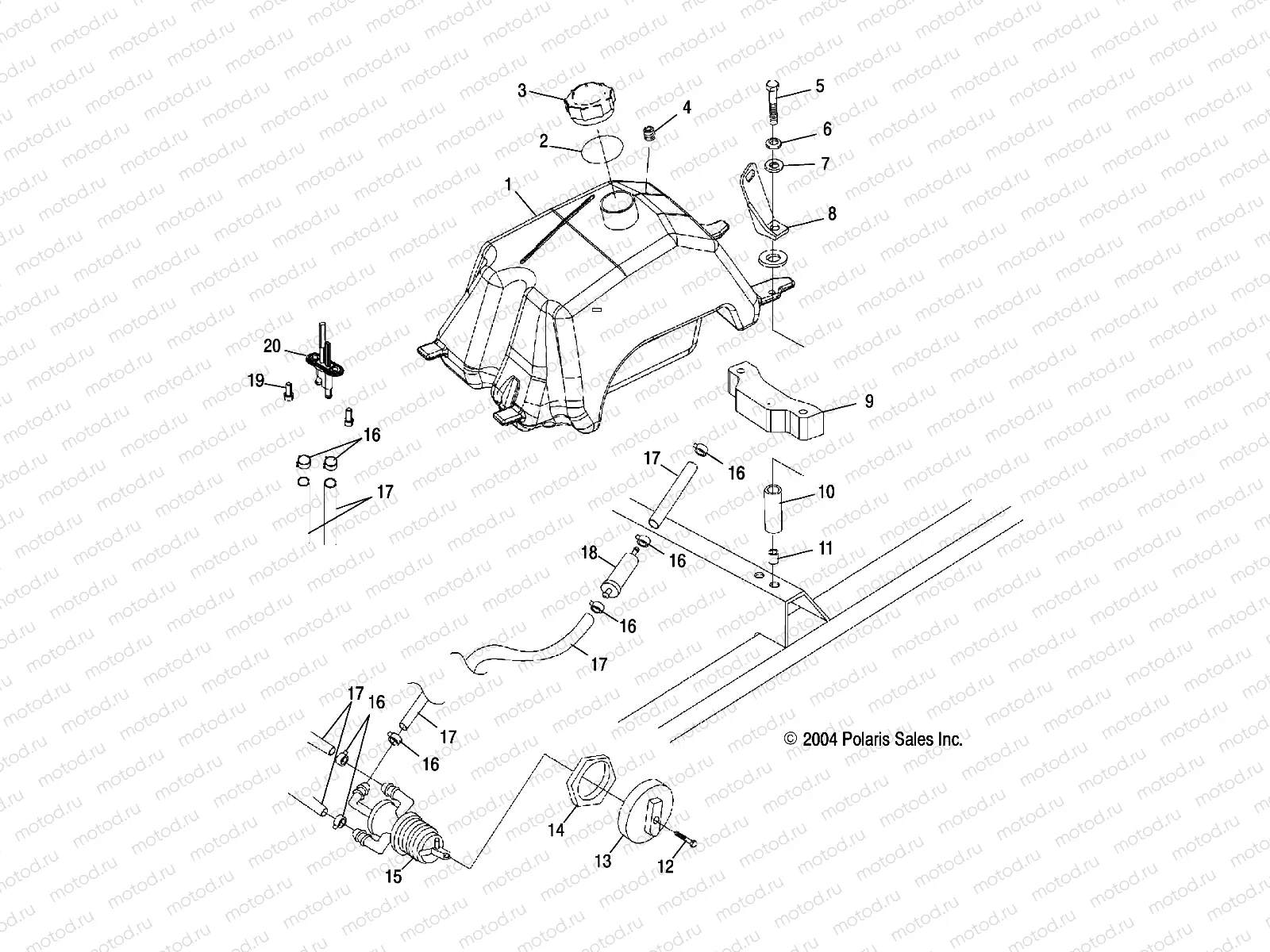 FUEL SYSTEM - A05CA32EA (4999200489920048B01) | FUEL SYSTEM - A05CA32EA (4999200489920048B01)
