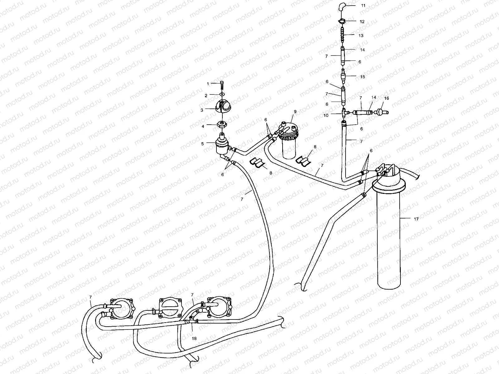 FUEL SYSTEM - B995095 (4951455145A013) | FUEL SYSTEM - B995095 (4951455145A013)