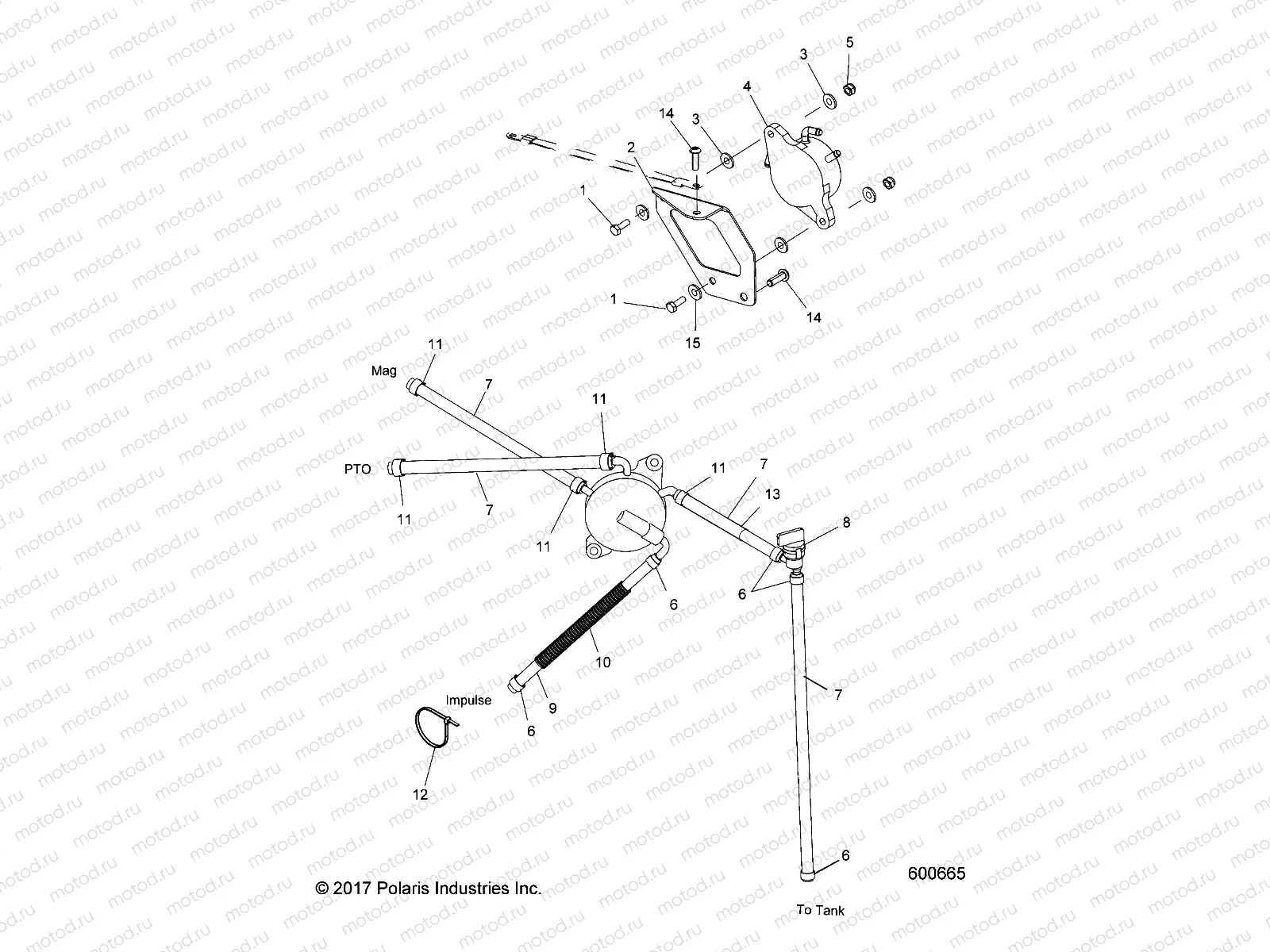FUEL SYSTEM | FUEL SYSTEM, FUEL PUMP and LINES - S21CEF5BSL (600665)
