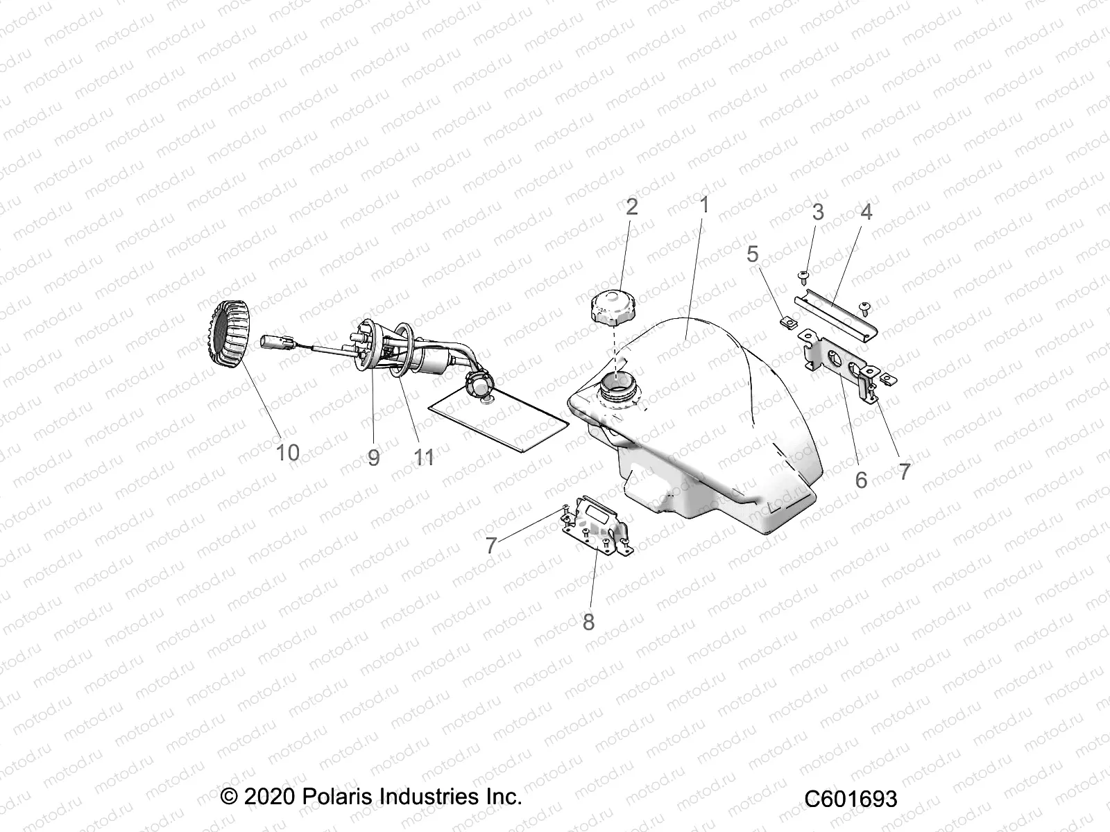 FUEL SYSTEM | FUEL SYSTEM, FUEL TANK and FUEL PUMP - S22MDX6DSA/6DEA (C601693)