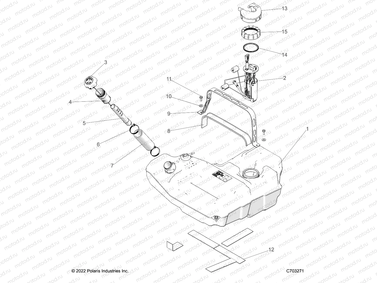 FUEL SYSTEM | FUEL SYSTEM, FUEL TANK - Z23RMD2KAK/AJ/BK/BJ (C703271)