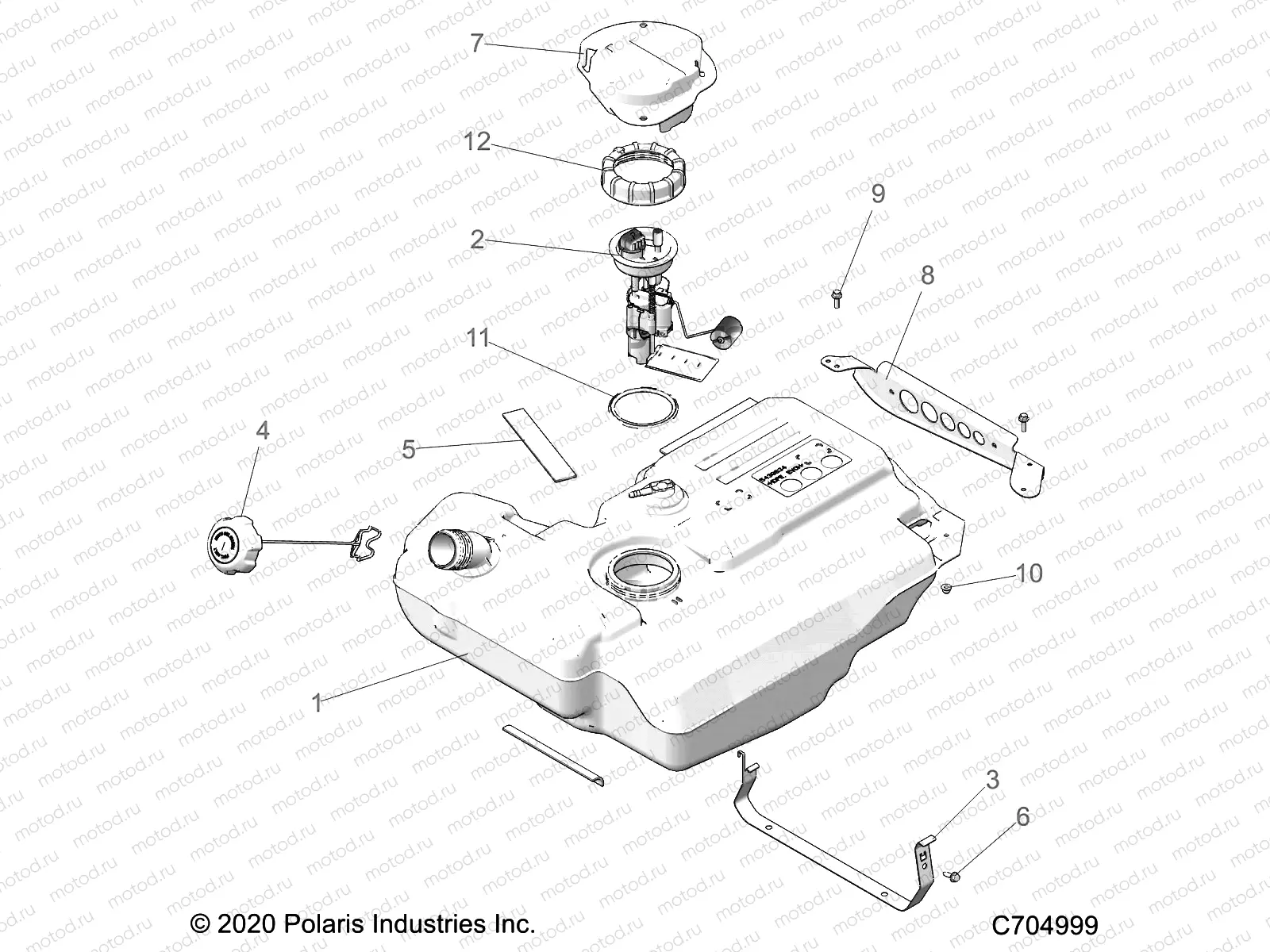 FUEL SYSTEM | FUEL SYSTEM, TANK - Z22NAM99AR (C704999)