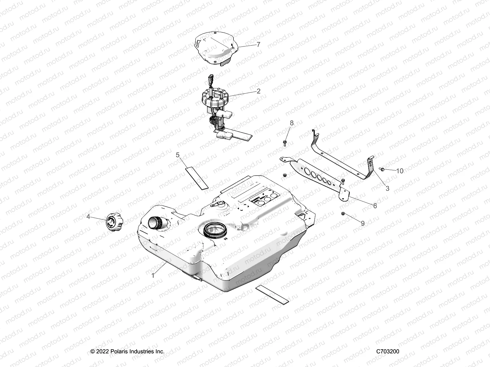 FUEL SYSTEM | FUEL SYSTEM, TANK - Z23NAE99A/99B (C703200)