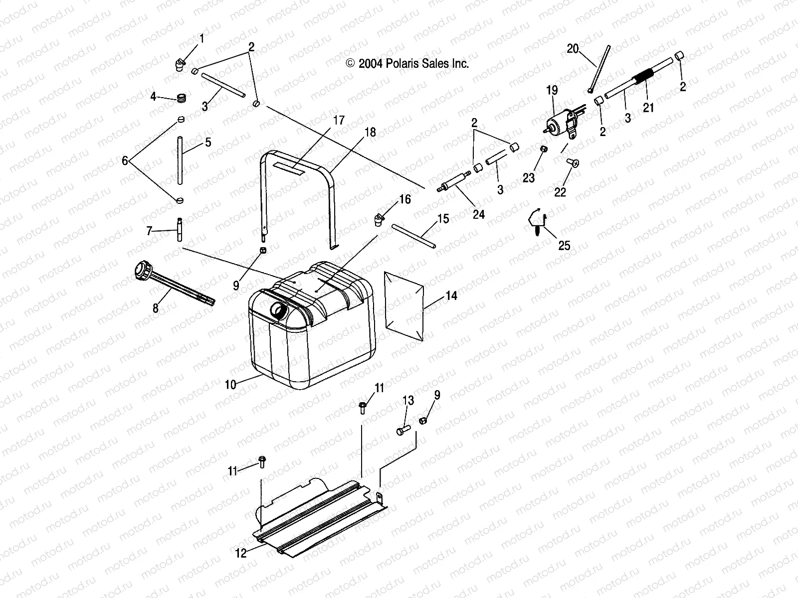 FUEL SYSTEM - R05RB50AA/RD50AA/AB/AC/AD/RF50AA/AB (4995359535B01) | FUEL SYSTEM - R05RB50AA/RD50AA/AB/AC/AD/RF50AA/AB (4995359535B01)