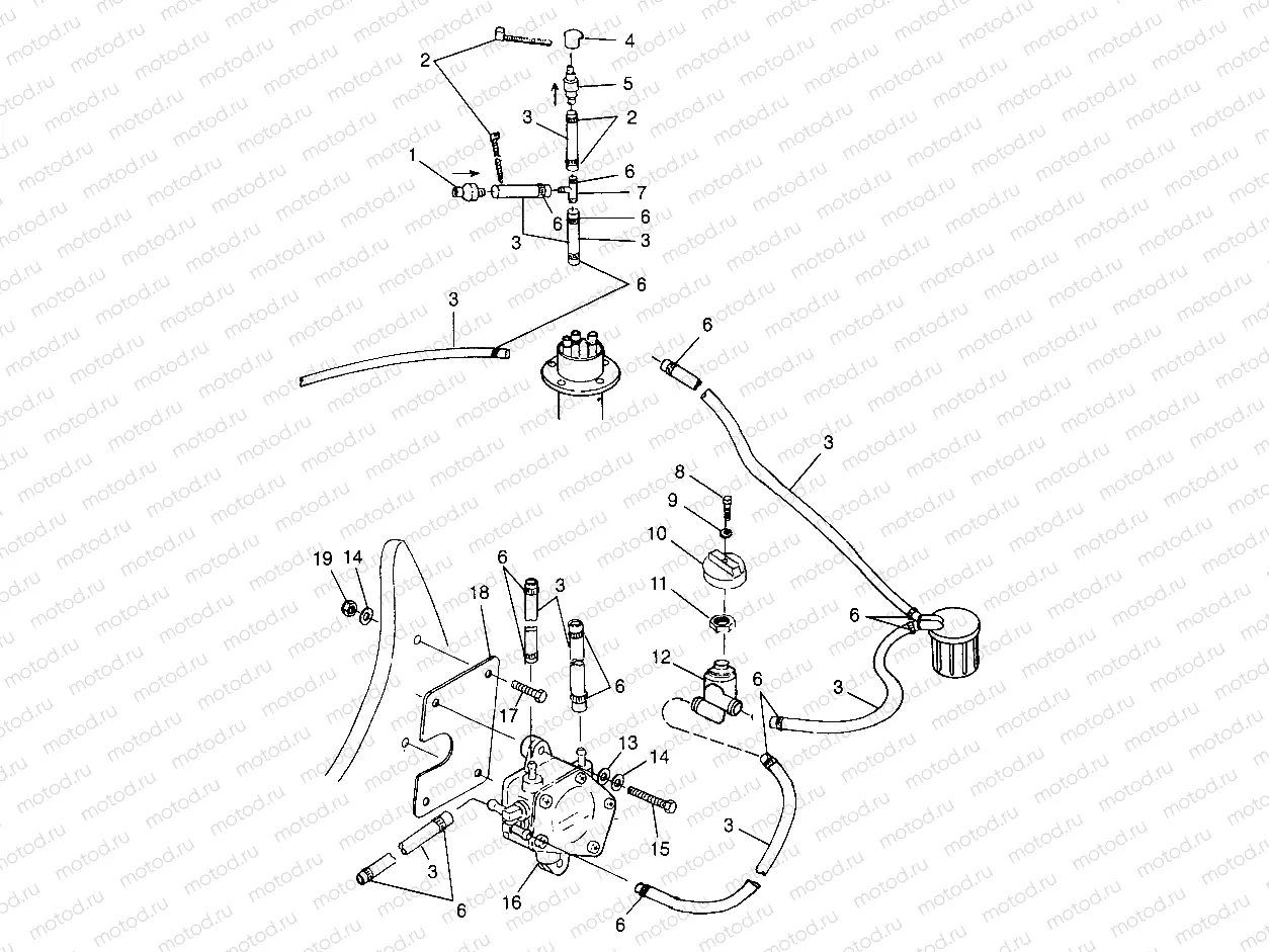 FUEL SYSTEM SL 780 B974088 and Intl. SL 780 I974088 (4940924092A010) | FUEL SYSTEM SL 780 B974088 and Intl. SL 780 I974088 (4940924092A010)