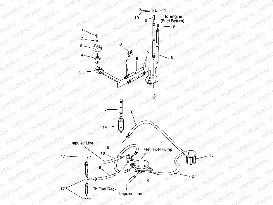 FUEL SYSTEM SLT 750 B944170 (4925942594006A) | FUEL SYSTEM SLT 750 B944170 (4925942594006A)