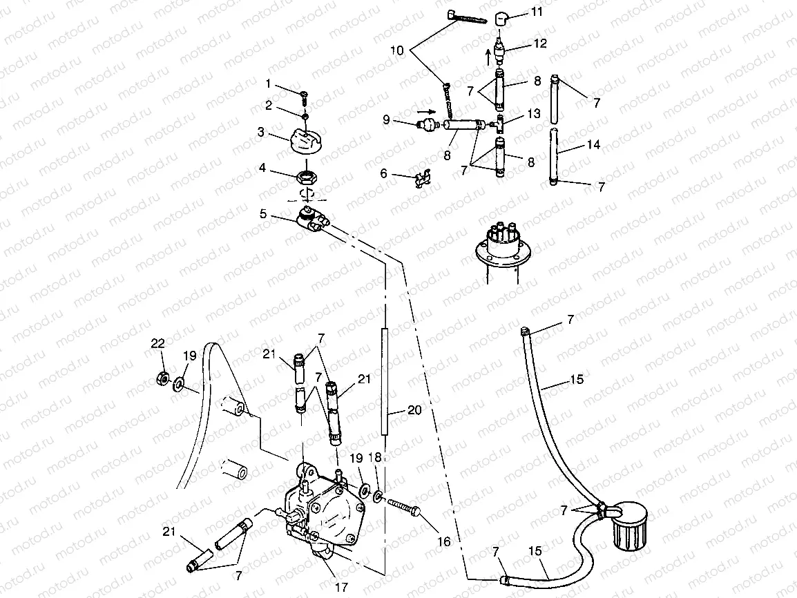 FUEL SYSTEM SLT 780 B964588 and  Intl. SLT 780 I964588 (4935683568A010) | FUEL SYSTEM SLT 780 B964588 and  Intl. SLT 780 I964588 (4935683568A010)