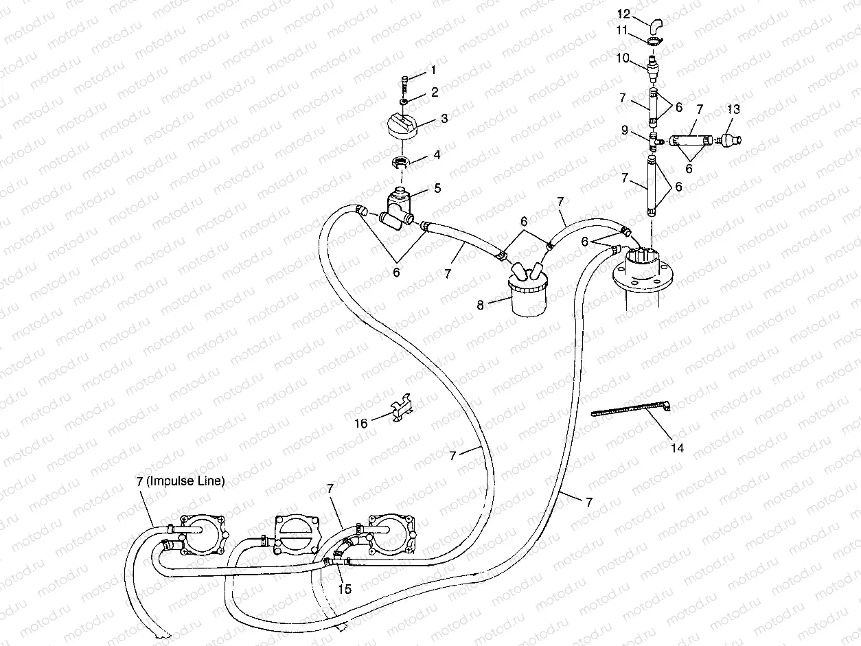 FUEL SYSTEM SLTX B974590 and INTL. SLTX I974590 (4941214121A011) | FUEL SYSTEM SLTX B974590 and INTL. SLTX I974590 (4941214121A011)