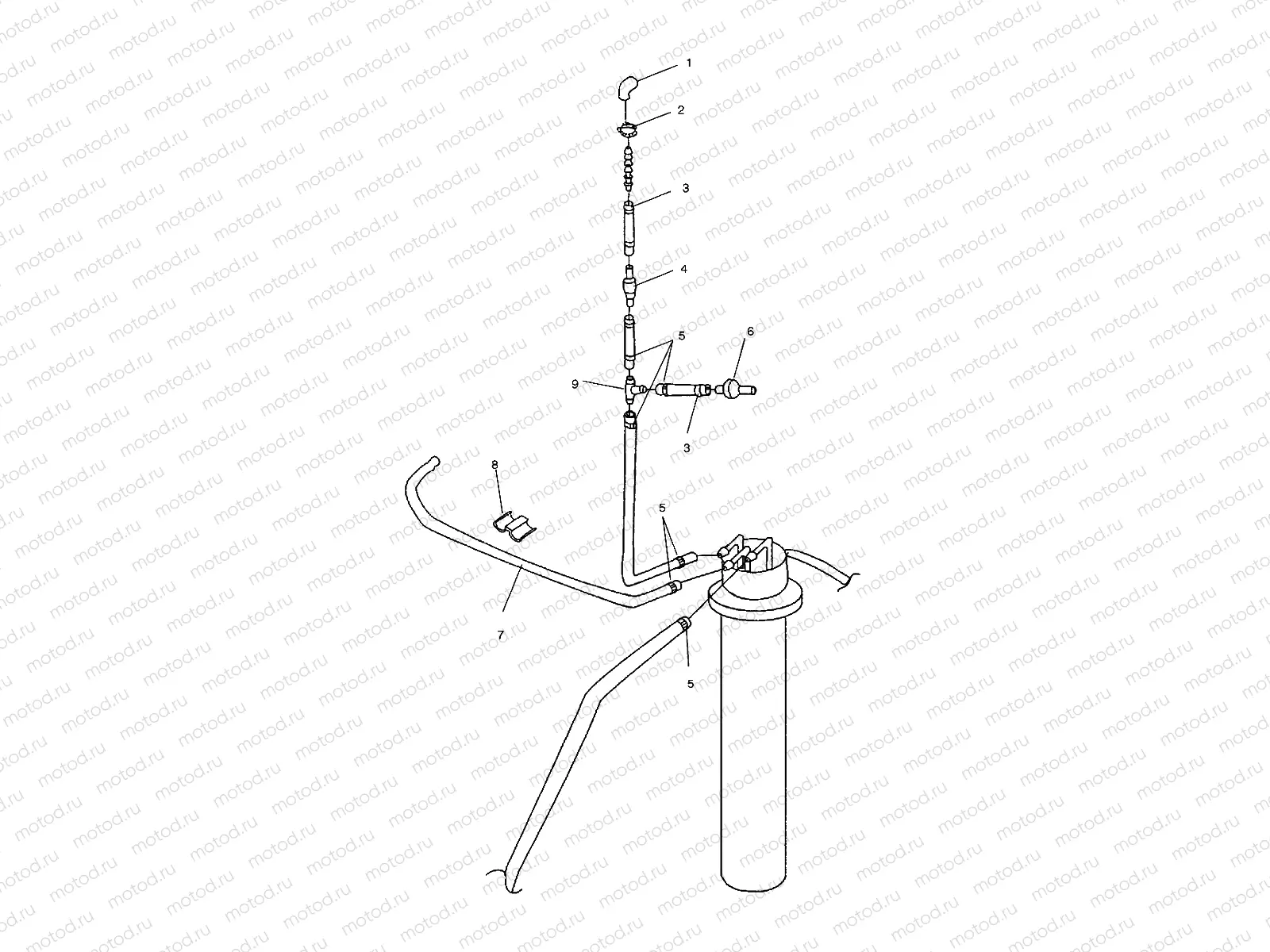 FUEL SYSTEM VENTING - W025402D (4980948094A07) | FUEL SYSTEM VENTING - W025402D (4980948094A07)