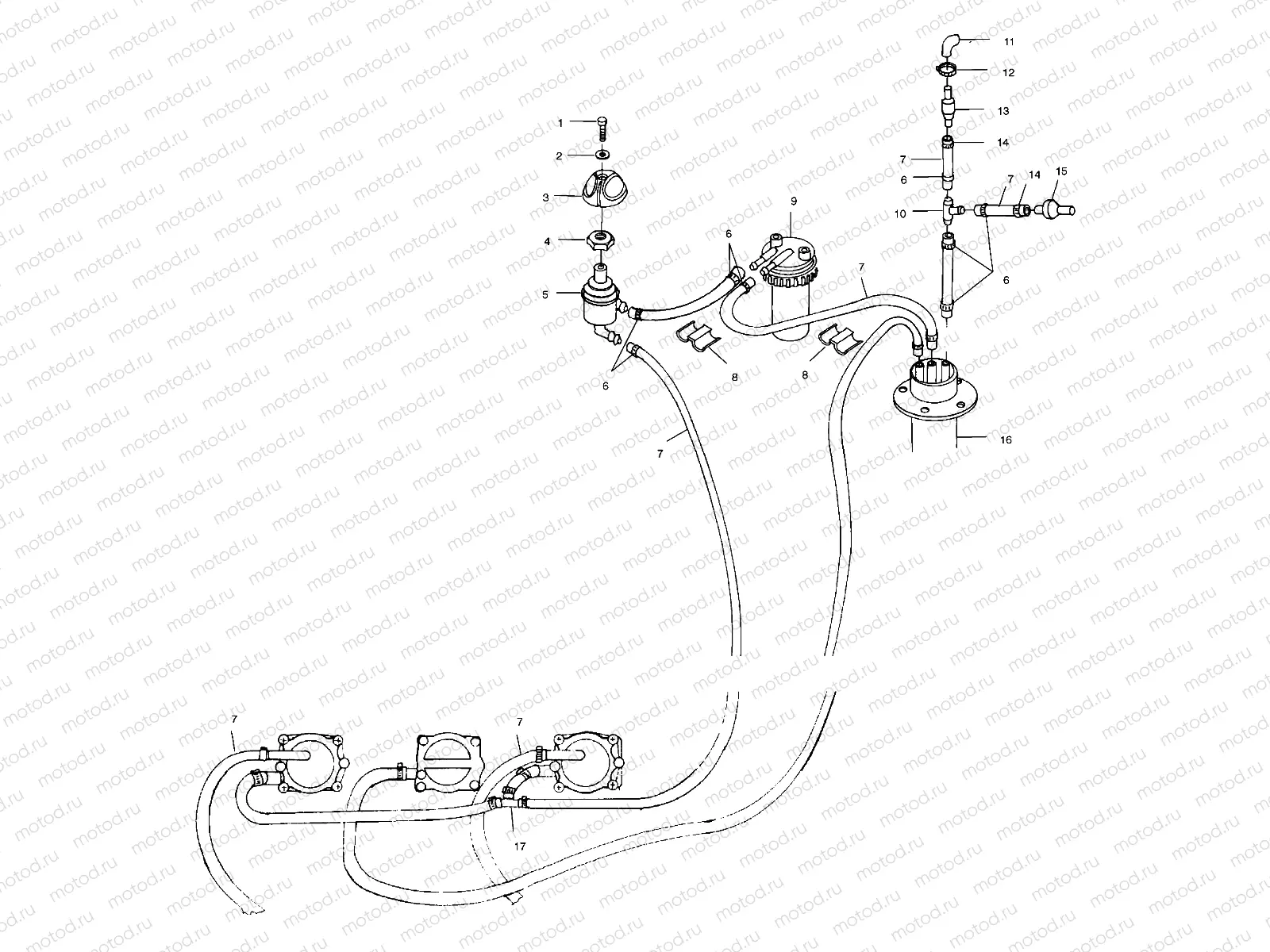 FUEL SYSTEM - W004999D (4955805580A011) | FUEL SYSTEM - W004999D (4955805580A011)