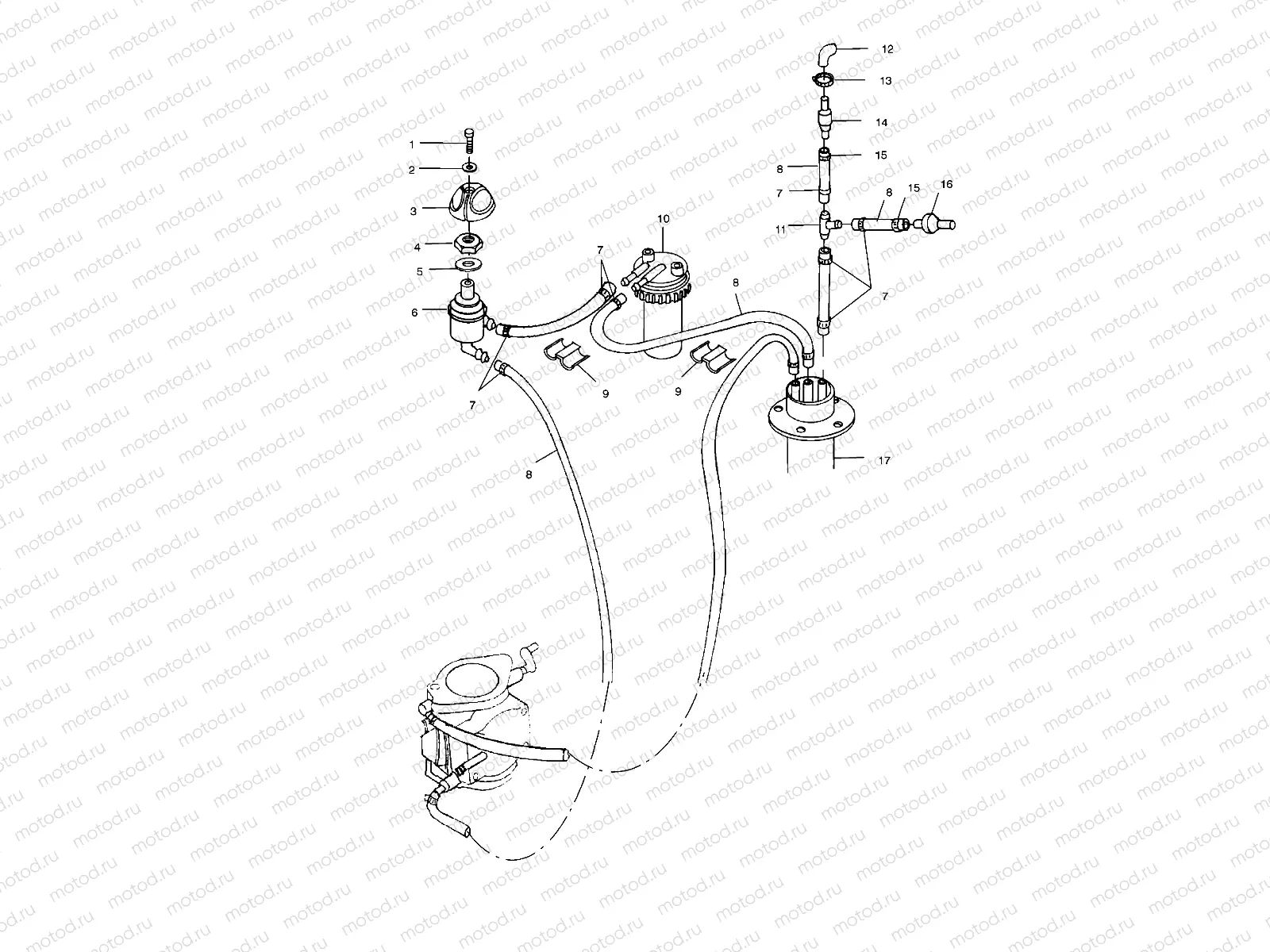 FUEL SYSTEM - W014697D (4964806480A008) | FUEL SYSTEM - W014697D (4964806480A008)