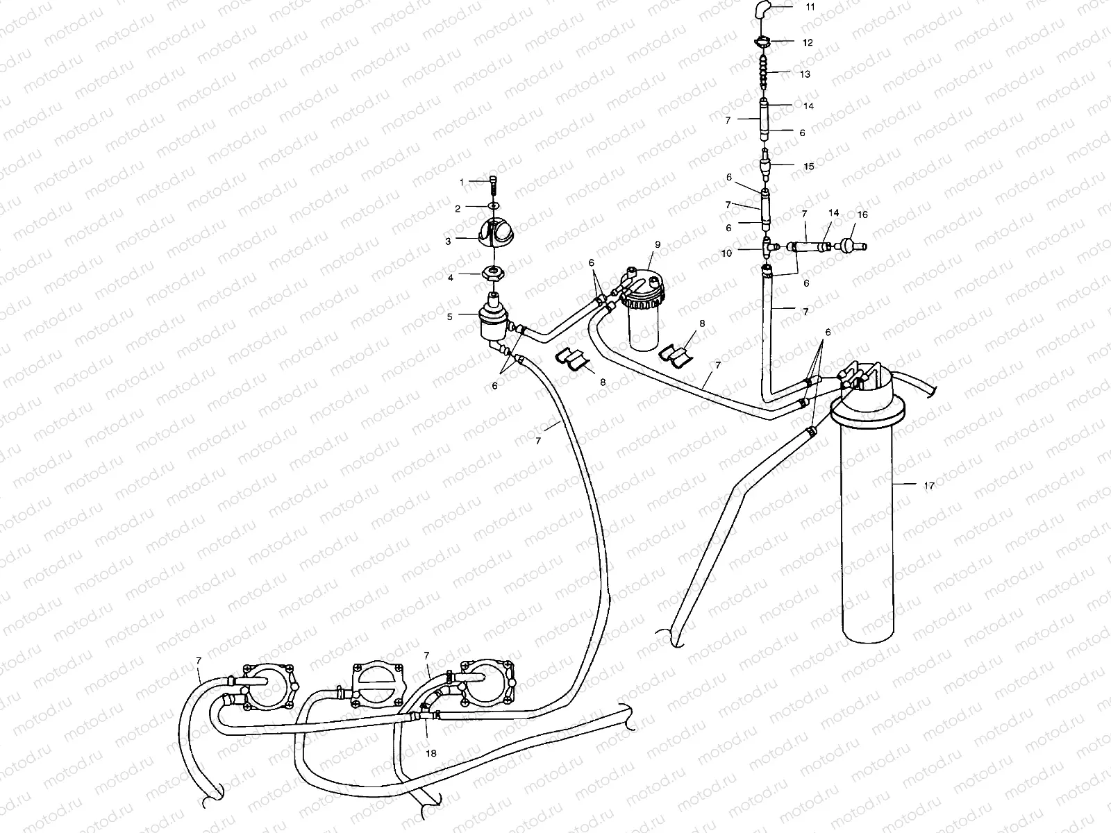 FUEL SYSTEM - W015099D (4964866486A011) | FUEL SYSTEM - W015099D (4964866486A011)
